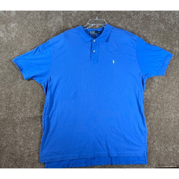 Polo Ralph Lauren Other - Polo Ralph Lauren Men's Royal Blue Short Sleeve Polo‎ Shirt XXL Embroidered Pony